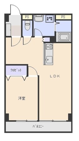 ホリビル大手町の物件間取画像